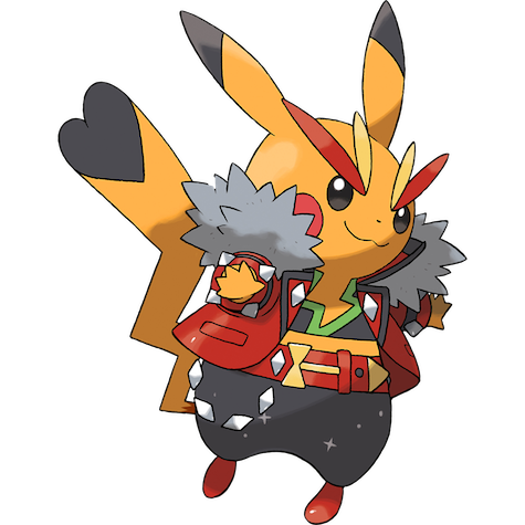 Pikachu Rock Star